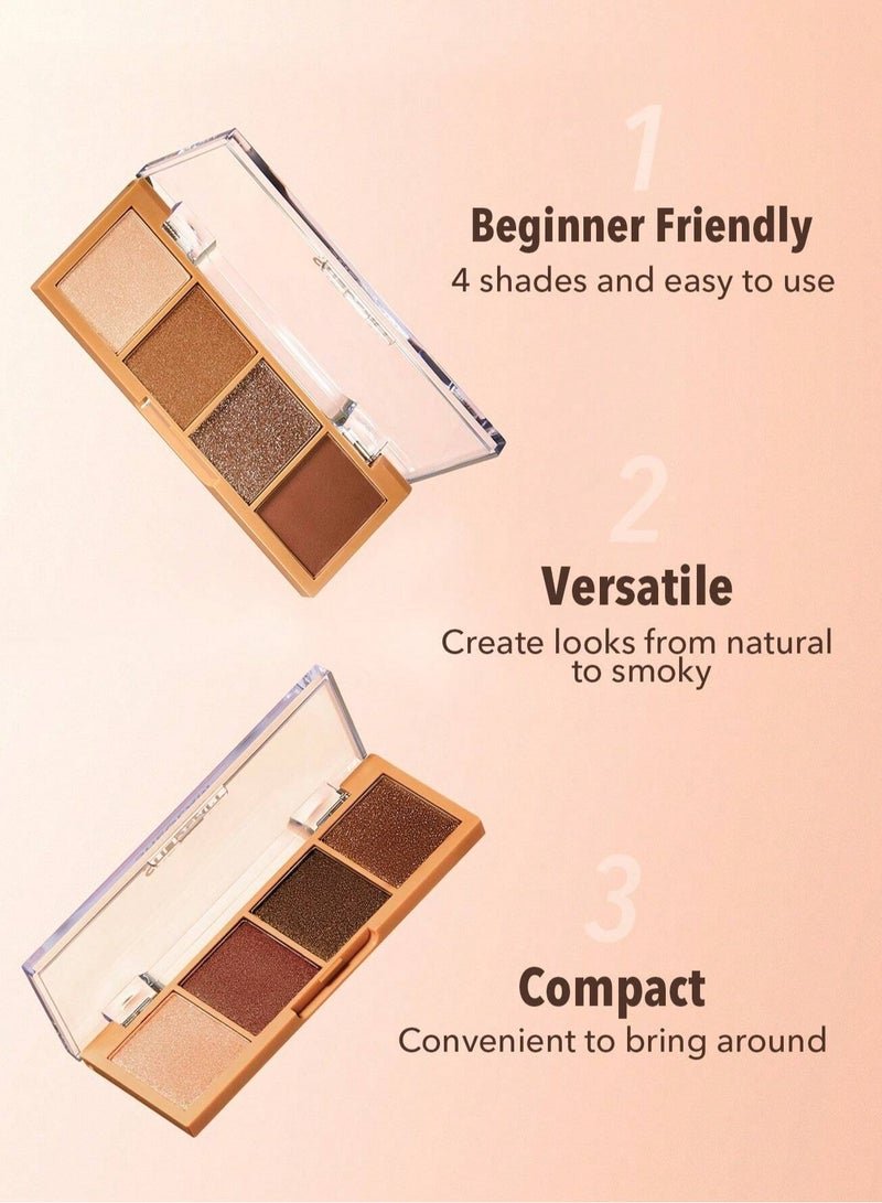 Essential Square Eyeshadow Quad - SERENDIPITY Multicolour