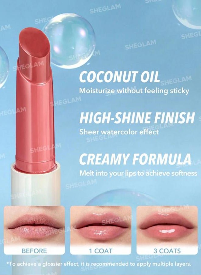 Sheglam Pout-Perfect Shine Lip Plumper -Pink Flamingo