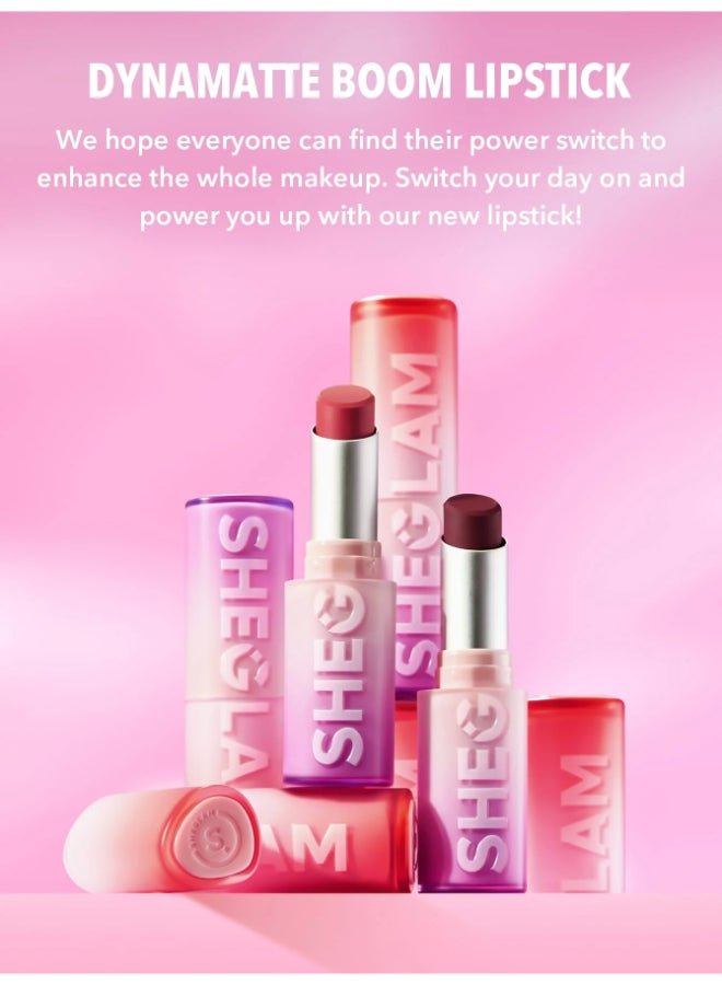 Dynamatte Boom Long Lasting Matte Lipstick Gotcha