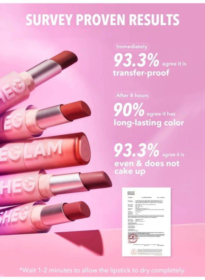 Dynamatte Boom Long Lasting Matte Lipstick Gotcha