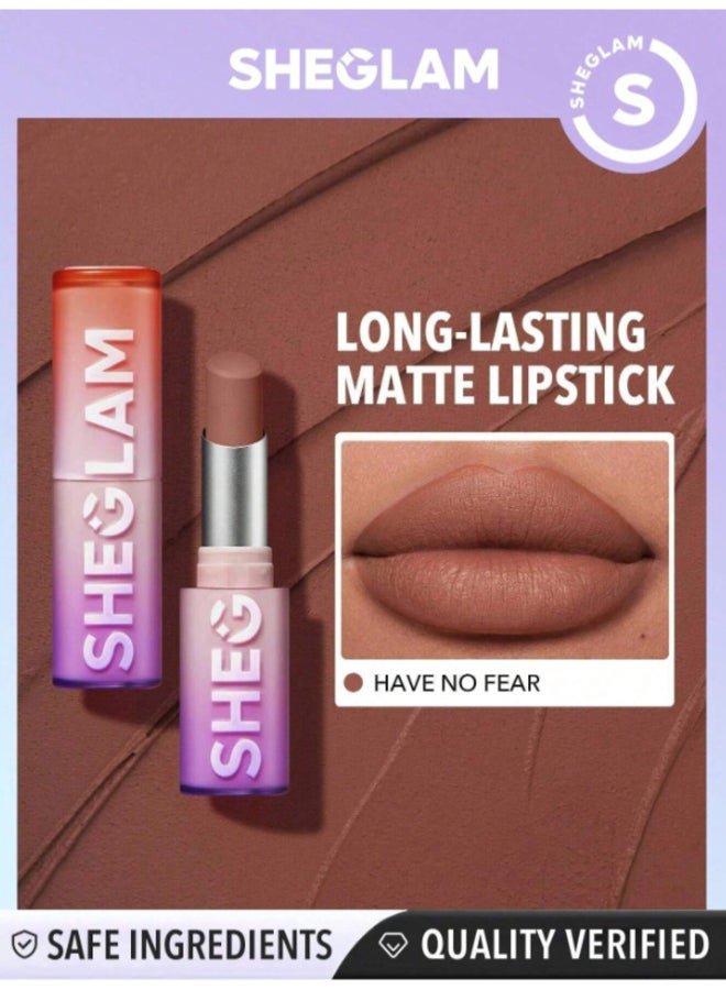 Dynamatte Boom Long Lasting Matte Lipstick Have no fear