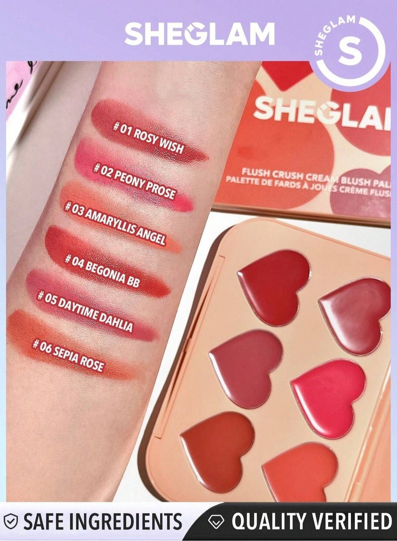 Flush Crush Cream Blush Palette - Cottage Core Garden Cottage Core Garden