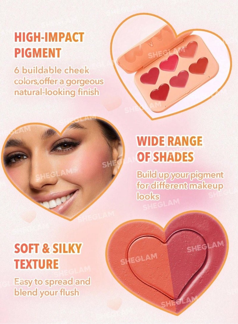 Flush Crush Cream Blush Palette - Cottage Core Garden Cottage Core Garden