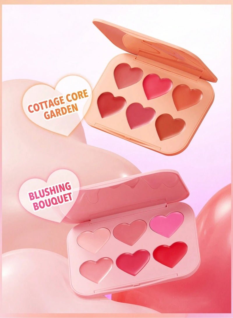 Flush Crush Cream Blush Palette - Cottage Core Garden Cottage Core Garden