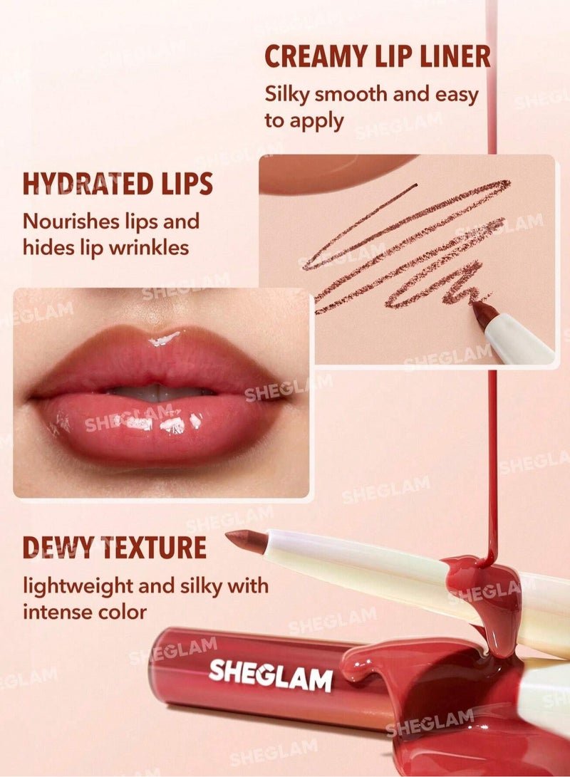 Lip Rules Liner & Gloss Pen - Judgey Much Judgey Much