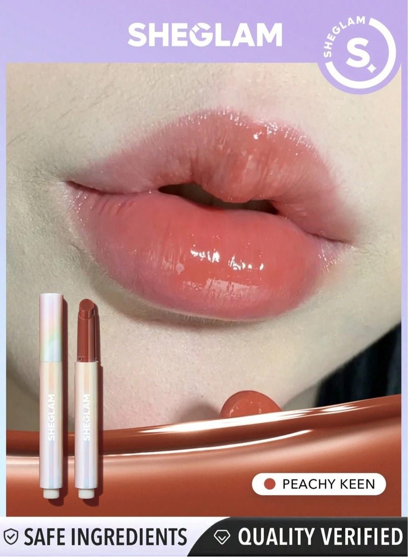 Pout-Perfect Shine Lip Plumper - Peachy Keen Peachy Keen