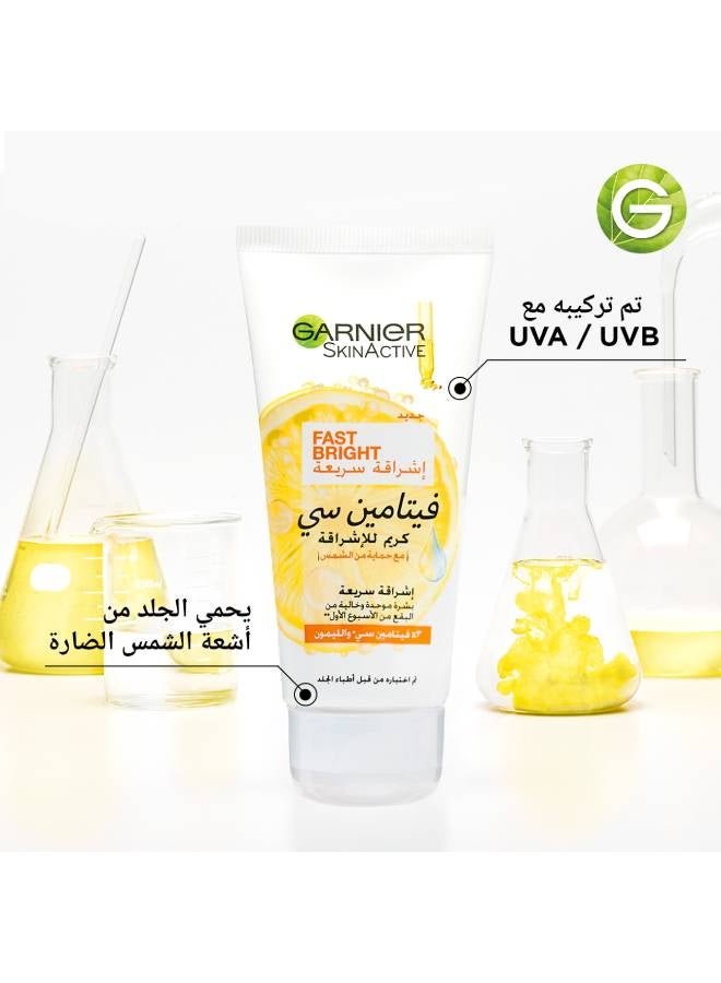 Skin Active Fast Bright Day Cream with 3x Vitamin C and Lemon 50ml