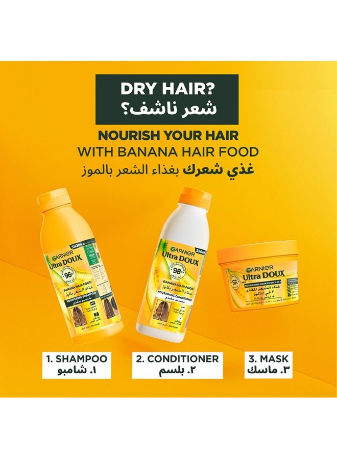 Ultra Doux Hair Food Nourishing Banana Hair Shampoo For Dry Hair 350ML 350ml