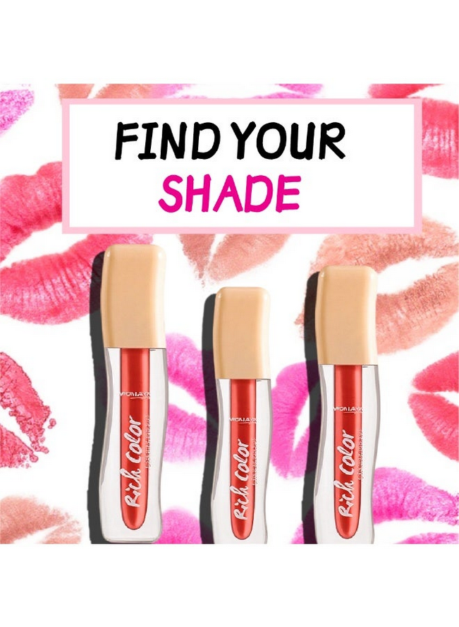 Candy Wrap Rich Color Lip Gloss - Long-Lasting, Moisturizing, High Shine, Non-Sticky