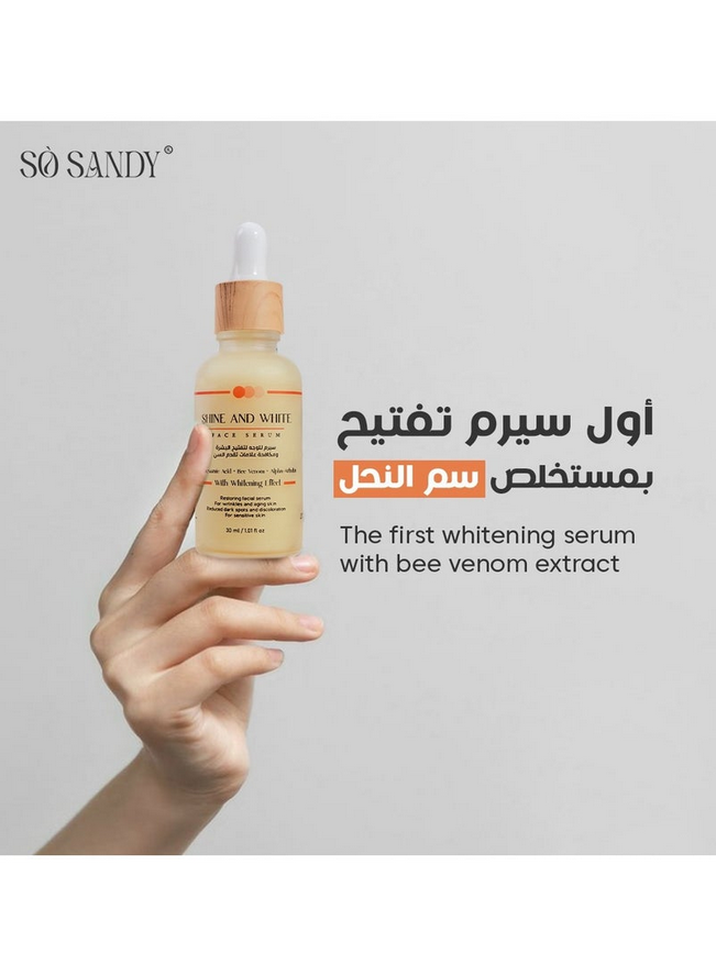 Shine and white Face Serum - Bee Venom Serum
