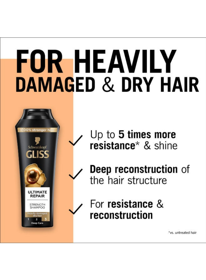 Gliss Shampoo Ultimate Repair 400ml
