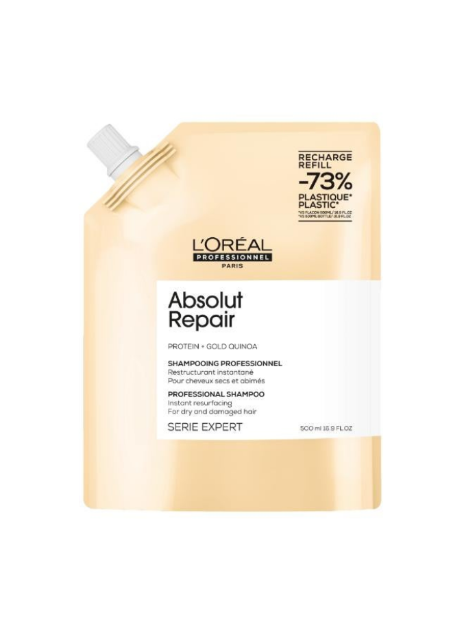 Absolut Repair Shampoo 500ml + Refill Pack 500ml