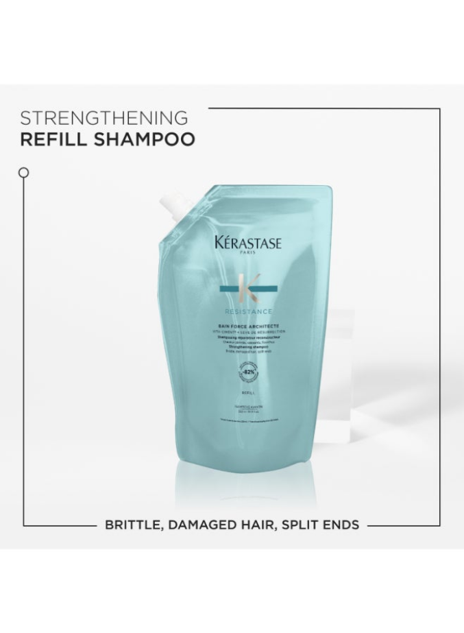 Resistance Bain Force Architecte Strengthening Shampoo Refill - 500ml
