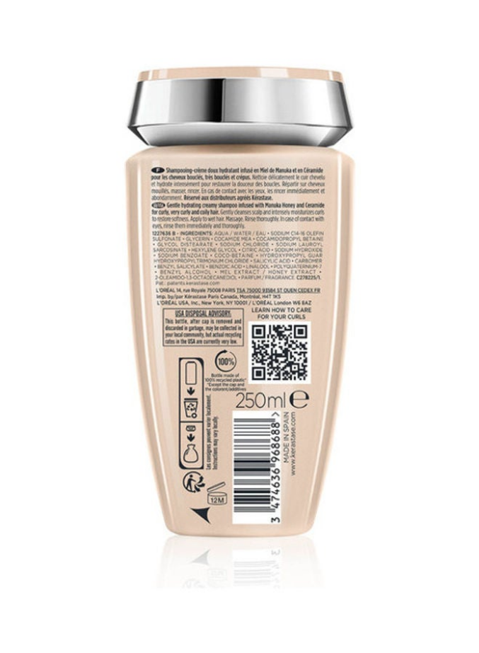 Curl Manifesto Bain Hydratation Douceur Shampoo 250ml