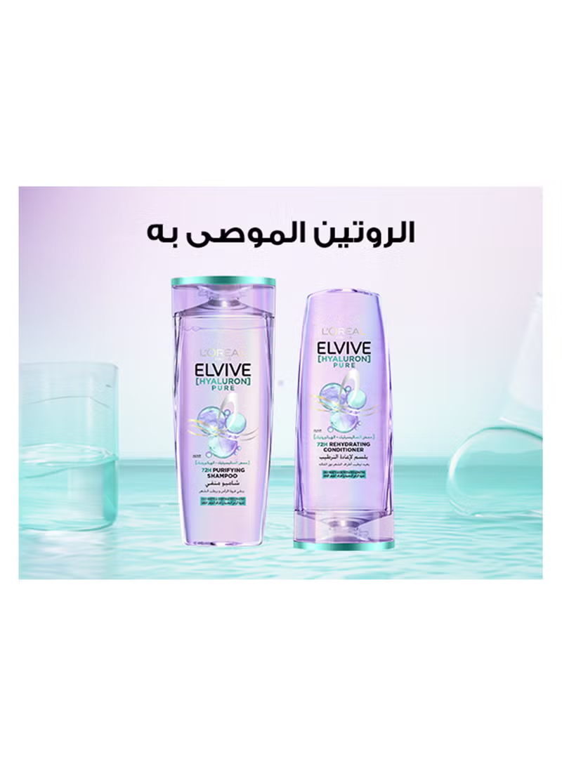 Elvive Hyaluron Pure Purifying Shampoo for Oily Hair 200ML