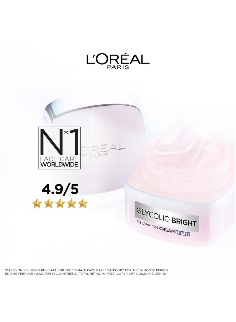 Glycolic Bright Glowing Night Cream - Glycolic + Niacinamide