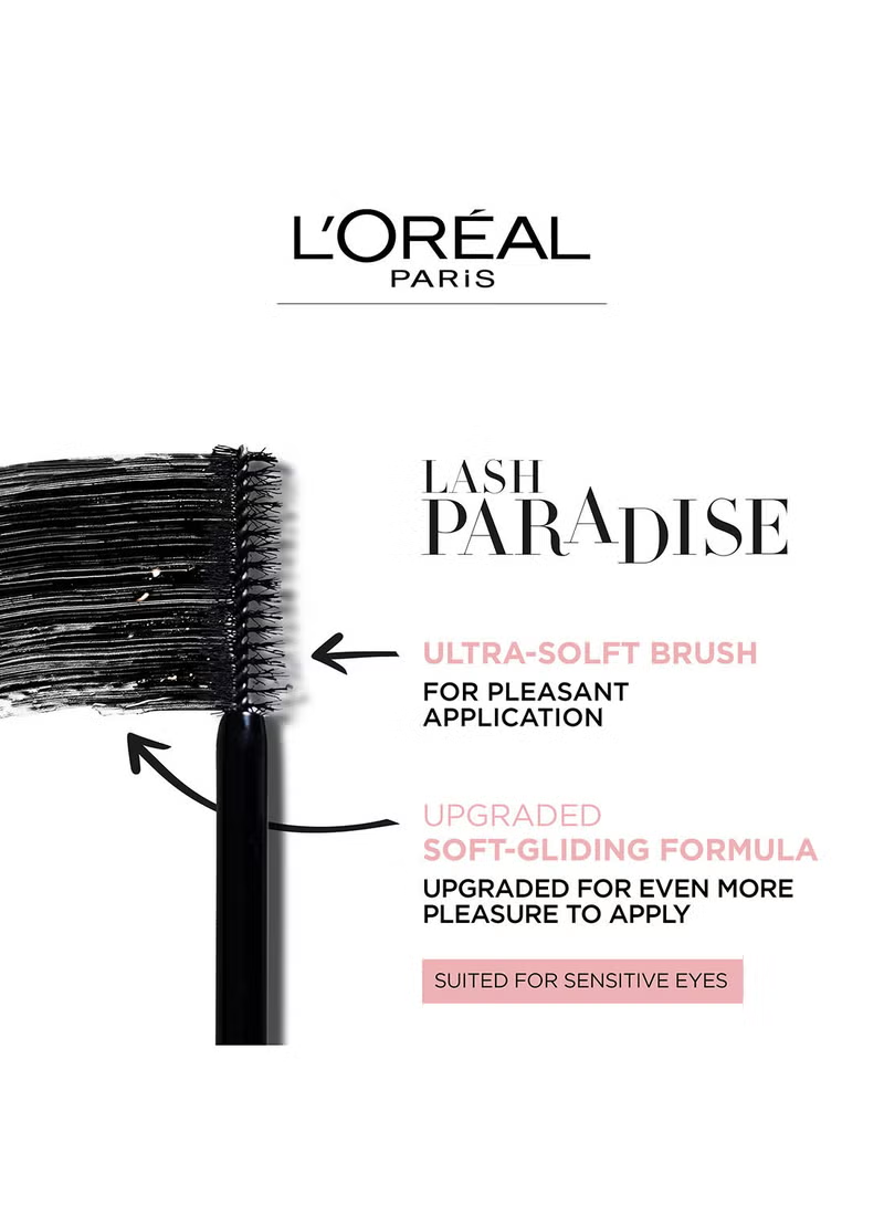 Lash Paradise Volumising Mascara with Floral Oil - Black