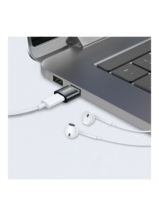 Adapter USB Type C Female To USB Male Black