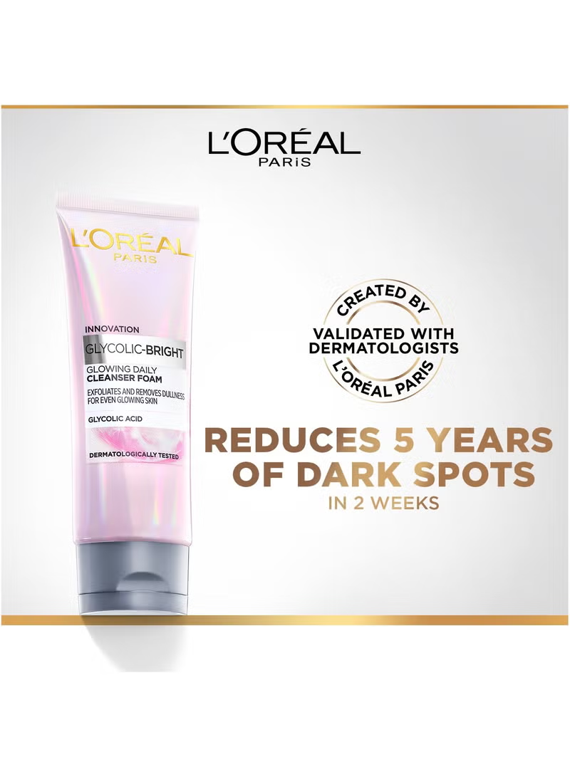 Glycolic Bright Glowing Daily Cleanser Foam - 100ML