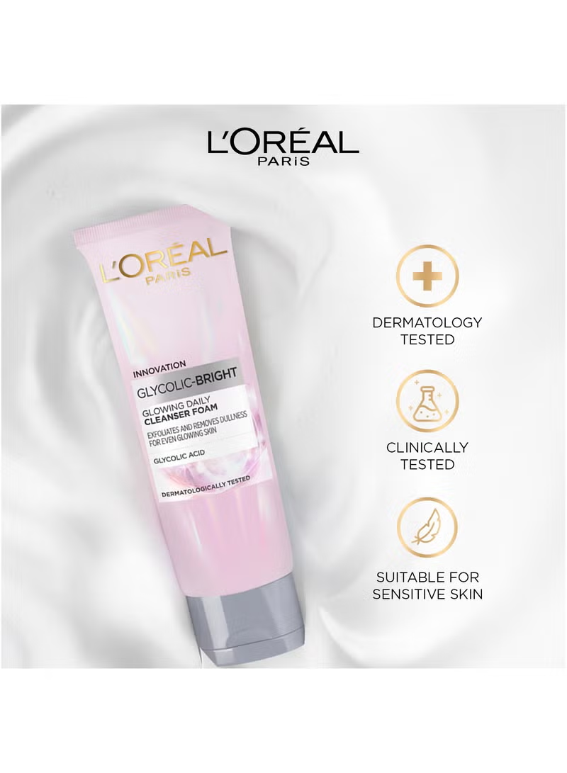 Glycolic Bright Glowing Daily Cleanser Foam - 100ML