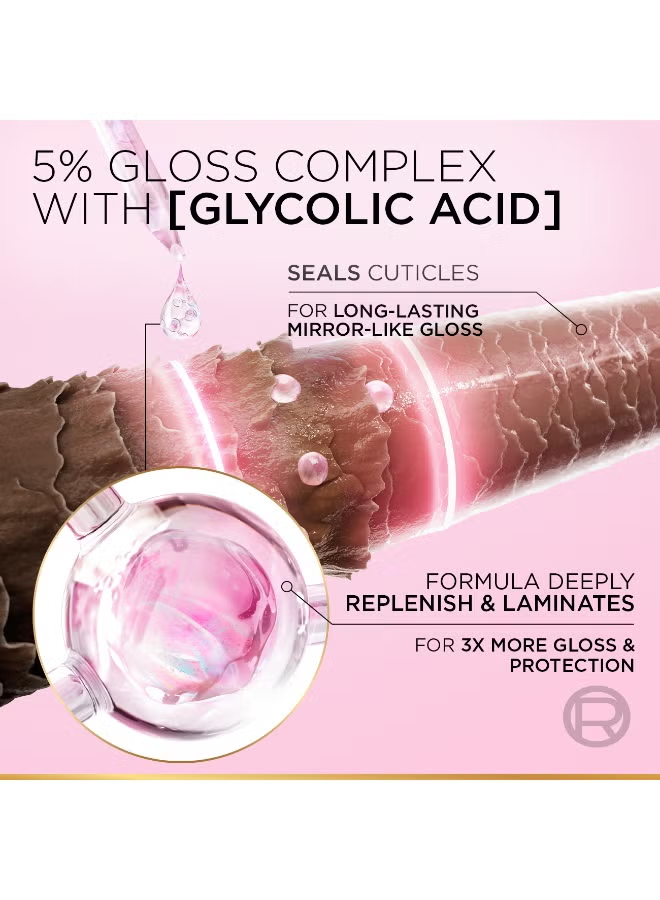 Elvive Glycolic Gloss Extra Gloss Conditioner with 5% Glycolic Acid for Dull and Porous Hair 360ML