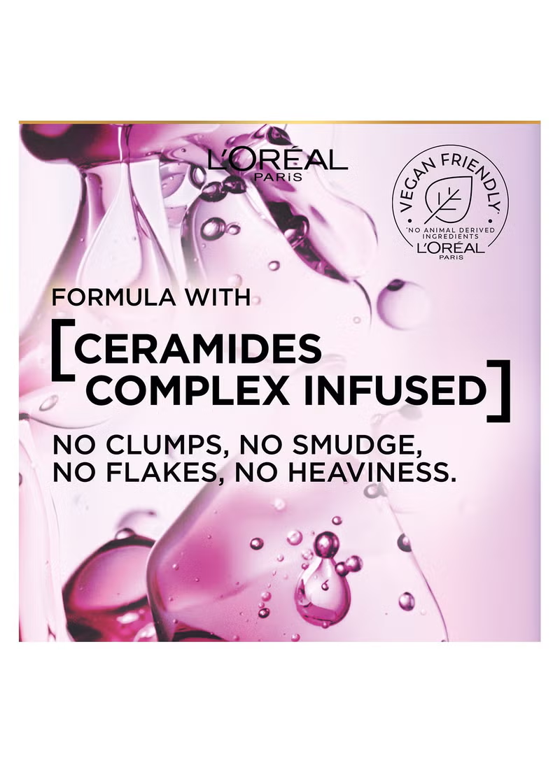 L'Oreal Paris Telescopic Lift Mascara - Length & Volume, Double Hook Brush, Lifts Lashes, Visibly Longer Lashes