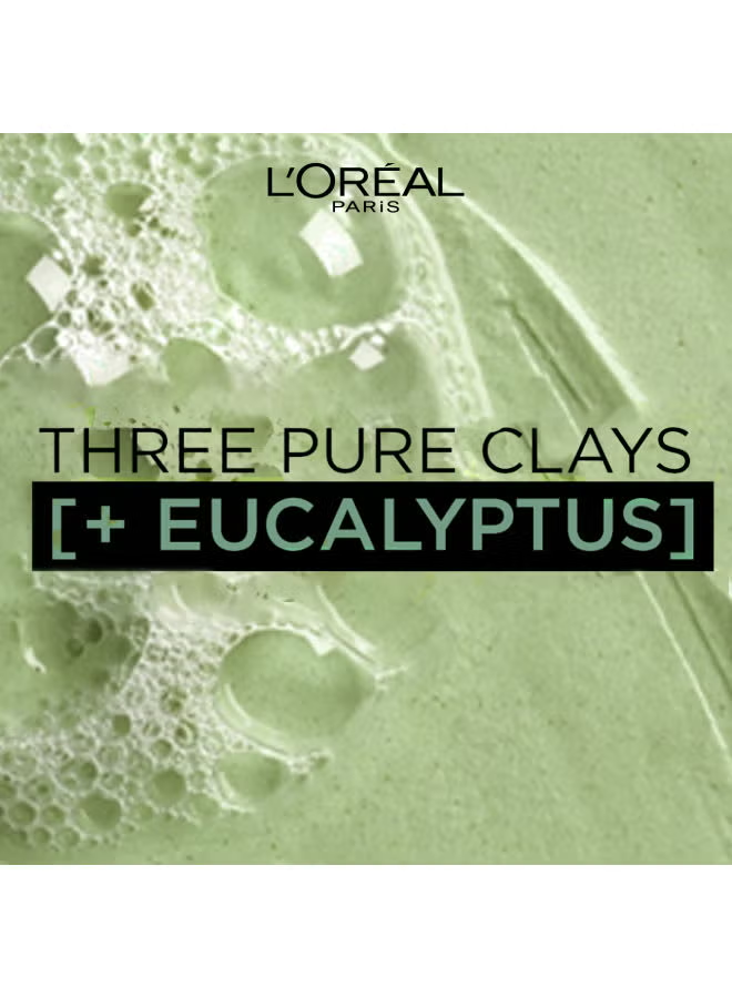 Pure Clay Purifying Gel Wash, Eucalyptus - Packaging may vary Eucalyptus 150ml