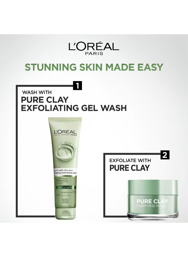 Pure Clay Purifying Gel Wash, Eucalyptus - Packaging may vary Eucalyptus 150ml