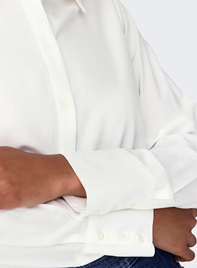 ONLY Womens Berit Life Longsleeve Shirt Woven