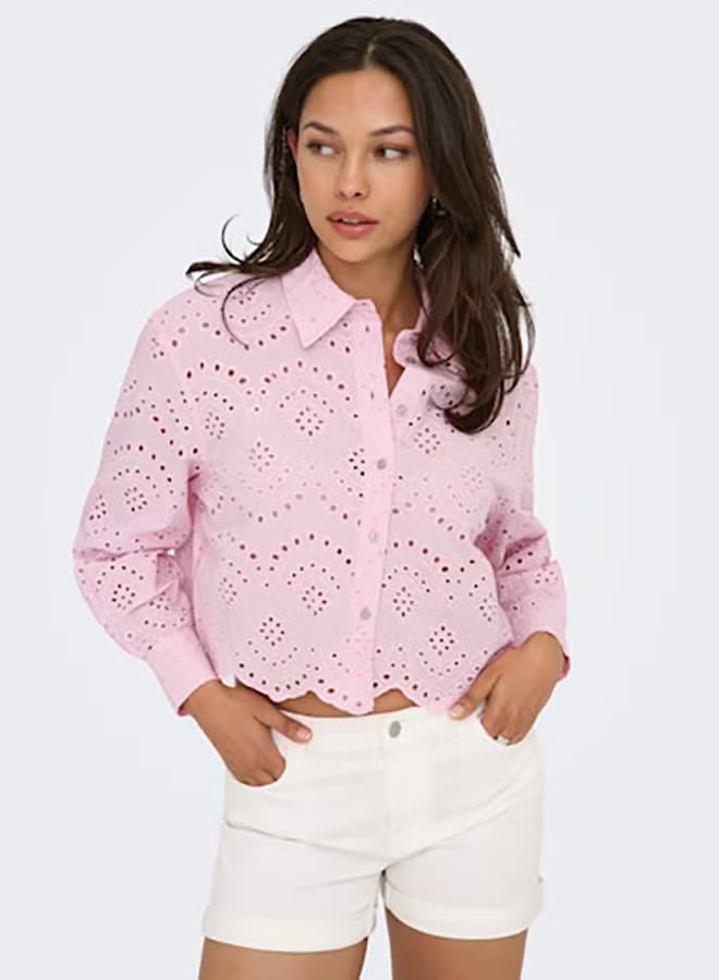 ONLY Womens Valais Longsleeve Shirt Woven