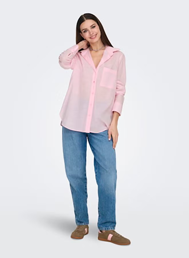 ONLY Womens Salina Longsleeve Shirt Woven