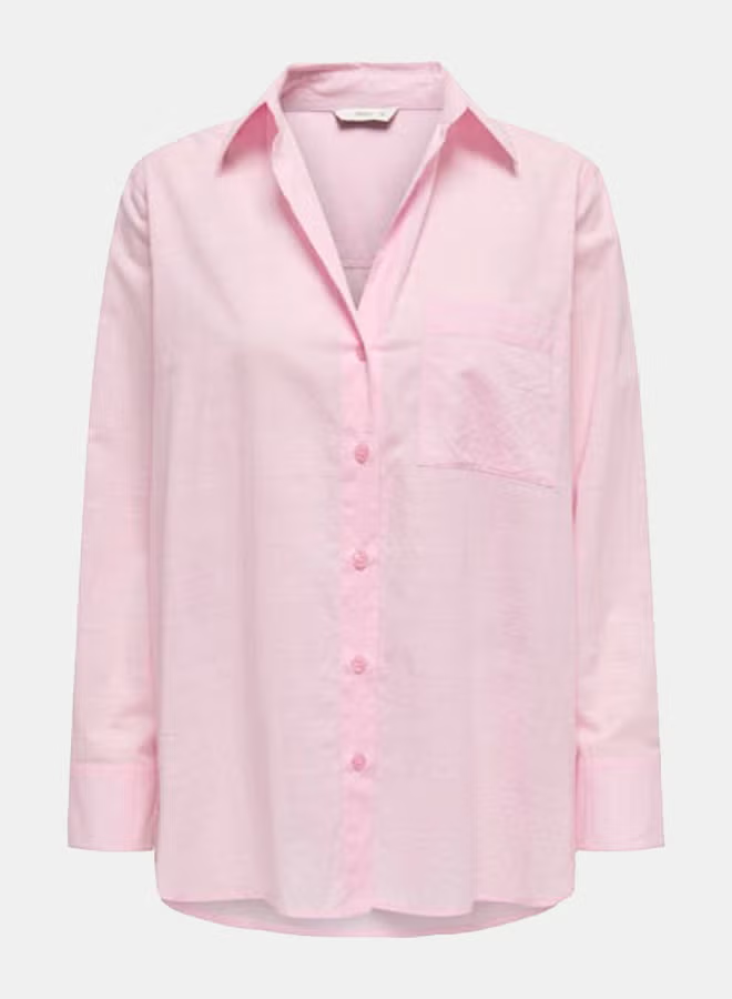 ONLY Womens Salina Longsleeve Shirt Woven