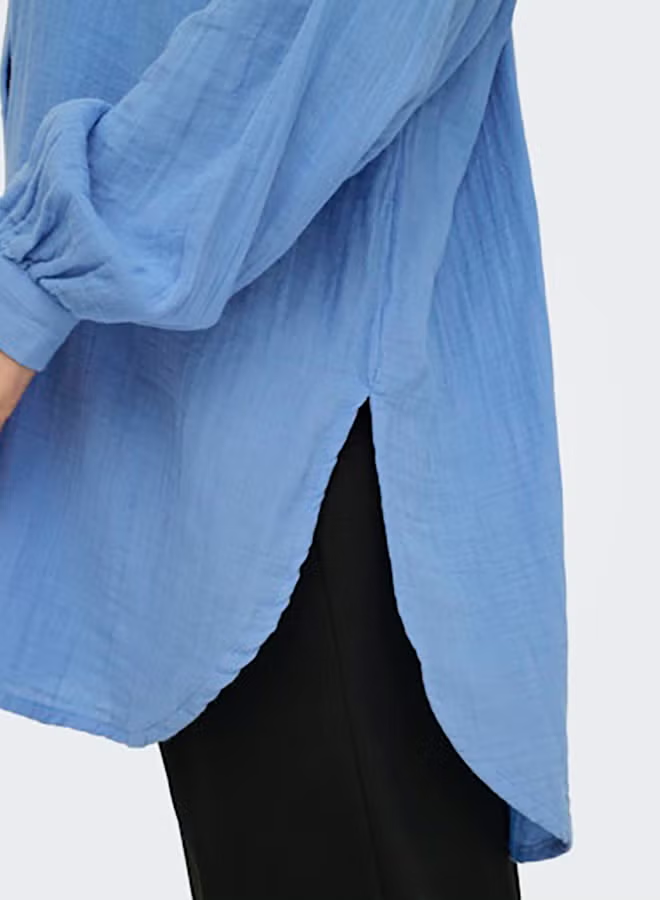 ONLY Womens Thyra Oversized Shirt Woven