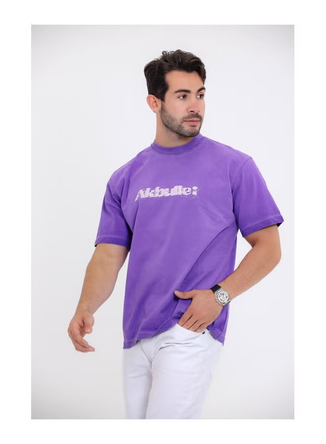 Printed Round Neck T-shirt