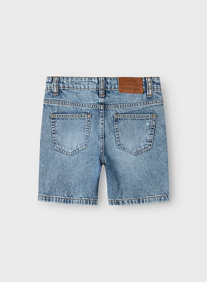 Name It Kids Boys Silas Loose Denim Shorts 7998-Be