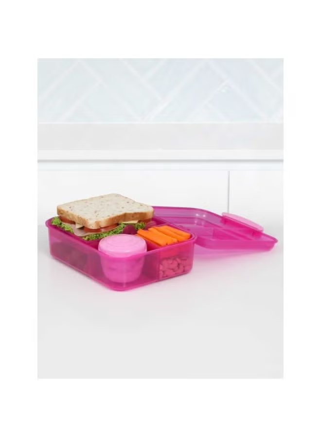 Sistema Lunch Collection Bento Box - 1.65 liters - No:41690 - Fuchsia