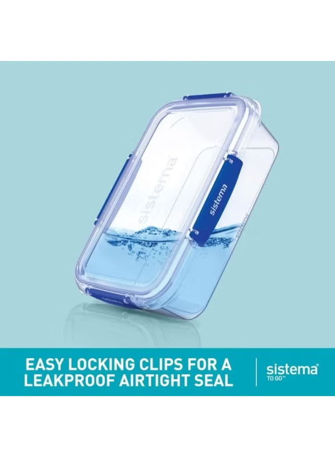 Sistema Rectangle Stax To Go lunch box 2.2 liters - No:281701