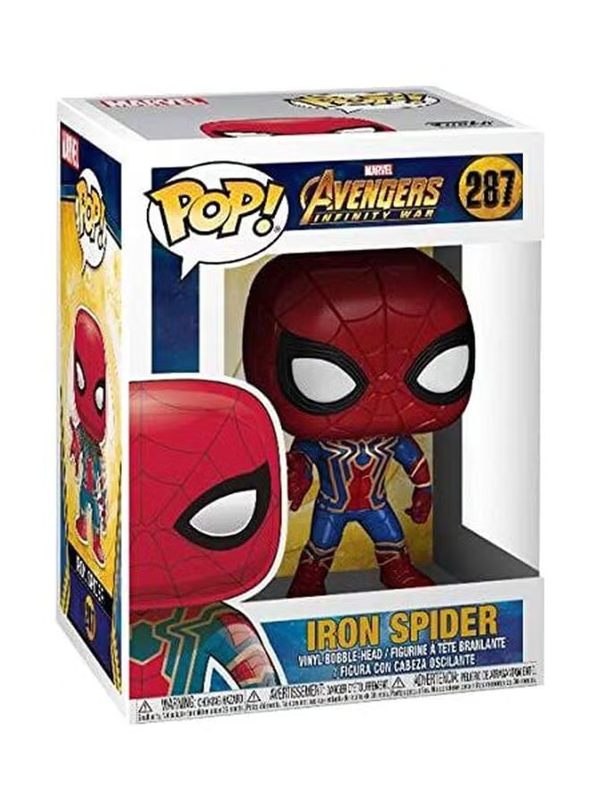 POP! Marvel Avengers Infinity War Iron Spider Action Figure Toy for Kids 26465 2.5x2.5x3.75inch