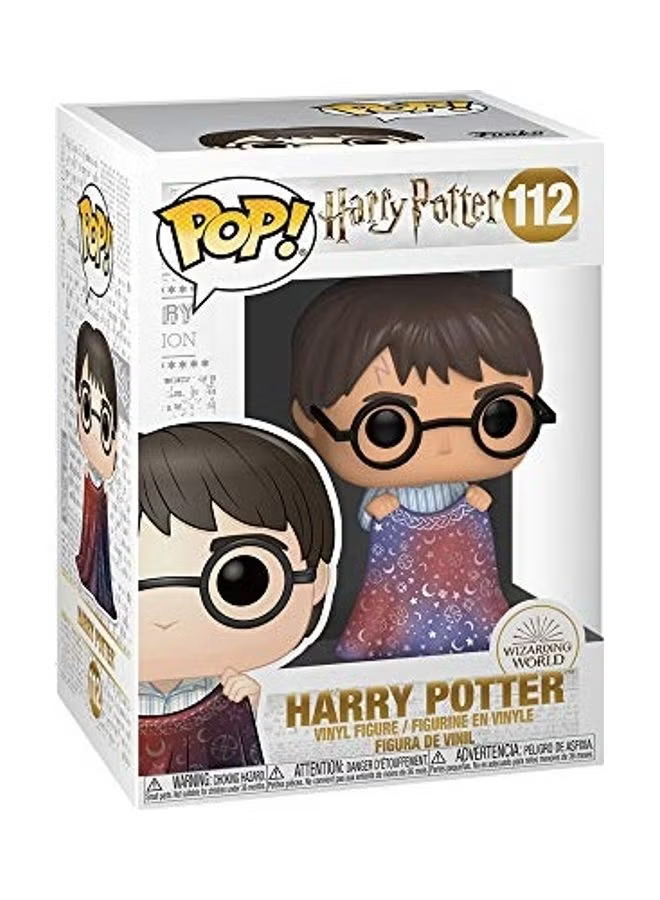 Harry Potter with Invisibility Cloak Vinyl Figure, 4 x 6inch