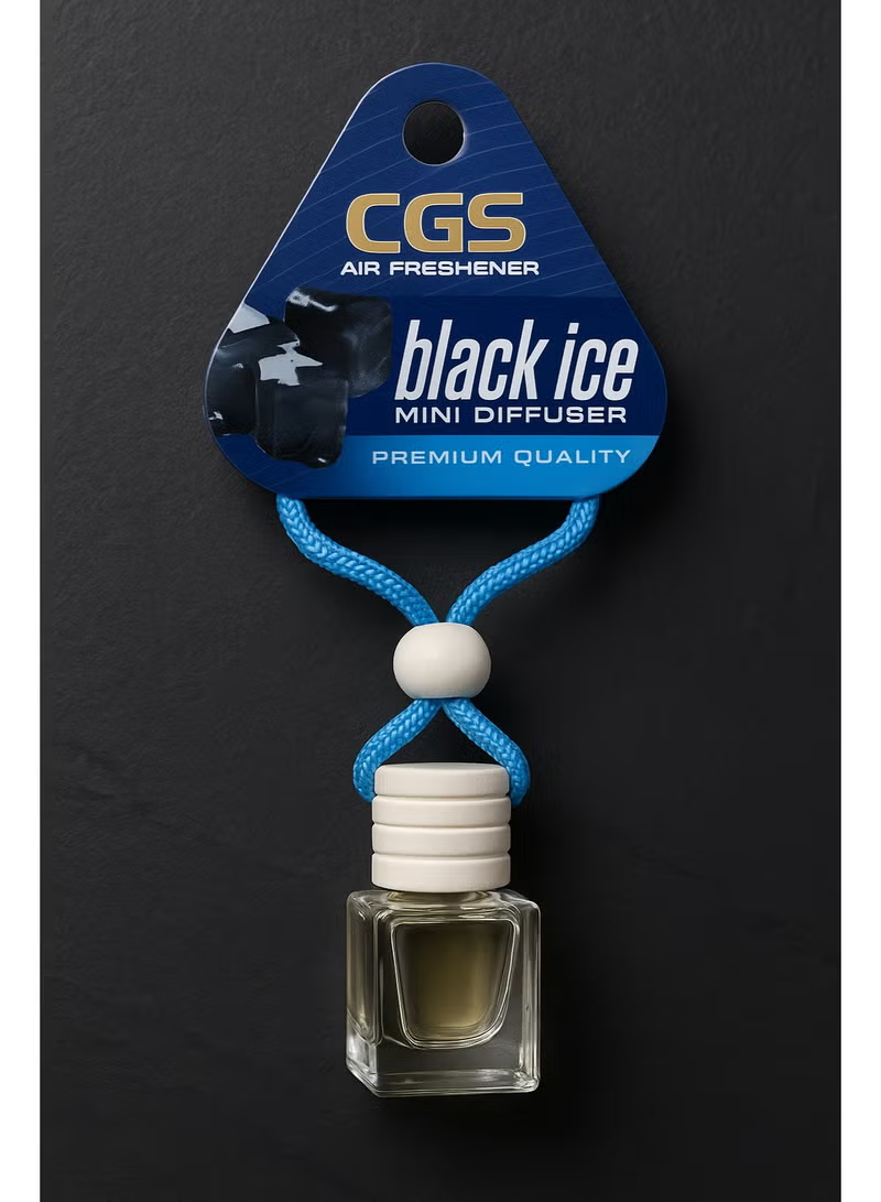 Air Freshener – Black Ice Mini Diffuser for Car & Home, Premium Quality