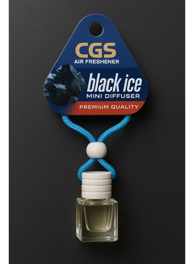 Air Freshener – Black Ice Mini Diffuser for Car & Home, Premium Quality