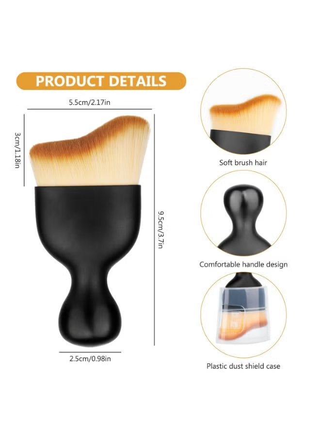 2PCS Soft Car Detailing Brushes for Deep & Gentle Cleaning