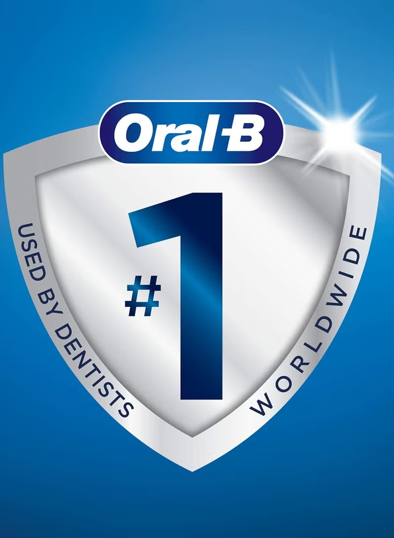 Oral-B ALLROUNDER Black Family Pack Medium Manual Toothbrushes, Pack of 4 - Multi-Colored
