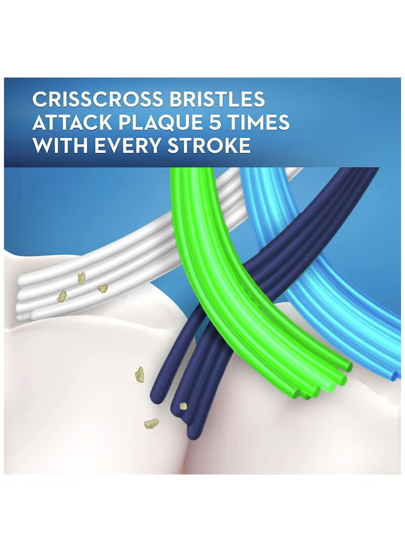 Oral-B Criss-Cross Deep Clean Extra Clean Soft 1 toothbrush,Multicolor