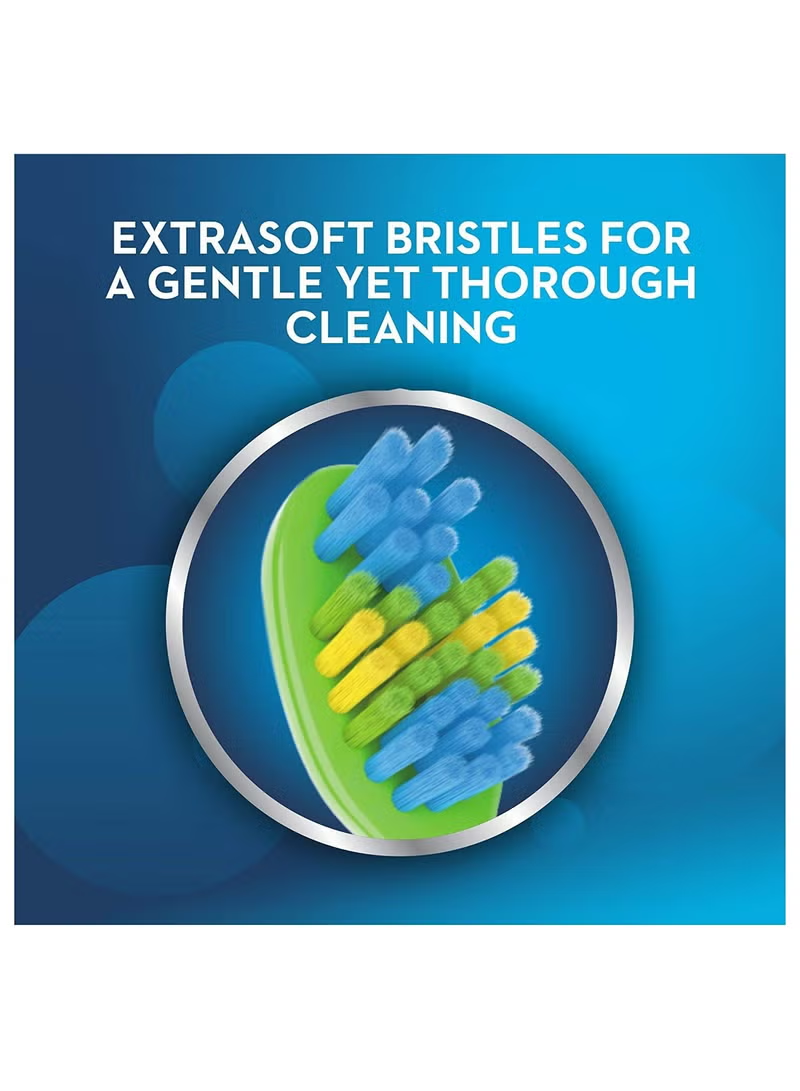 Oral-B Kids Manual Toothbrush, Extra Soft, MultiColor, 1 Piece