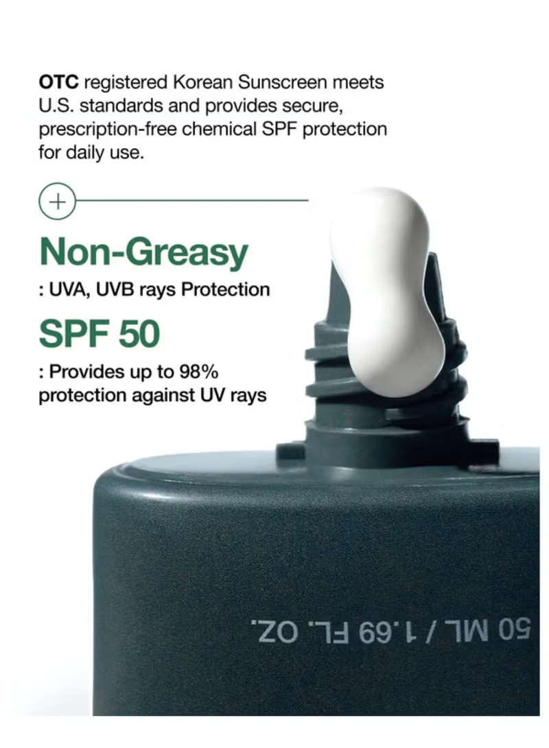 Heartleaf Silky Moisture Sunscreen SPF50+ PA++++ 50ml