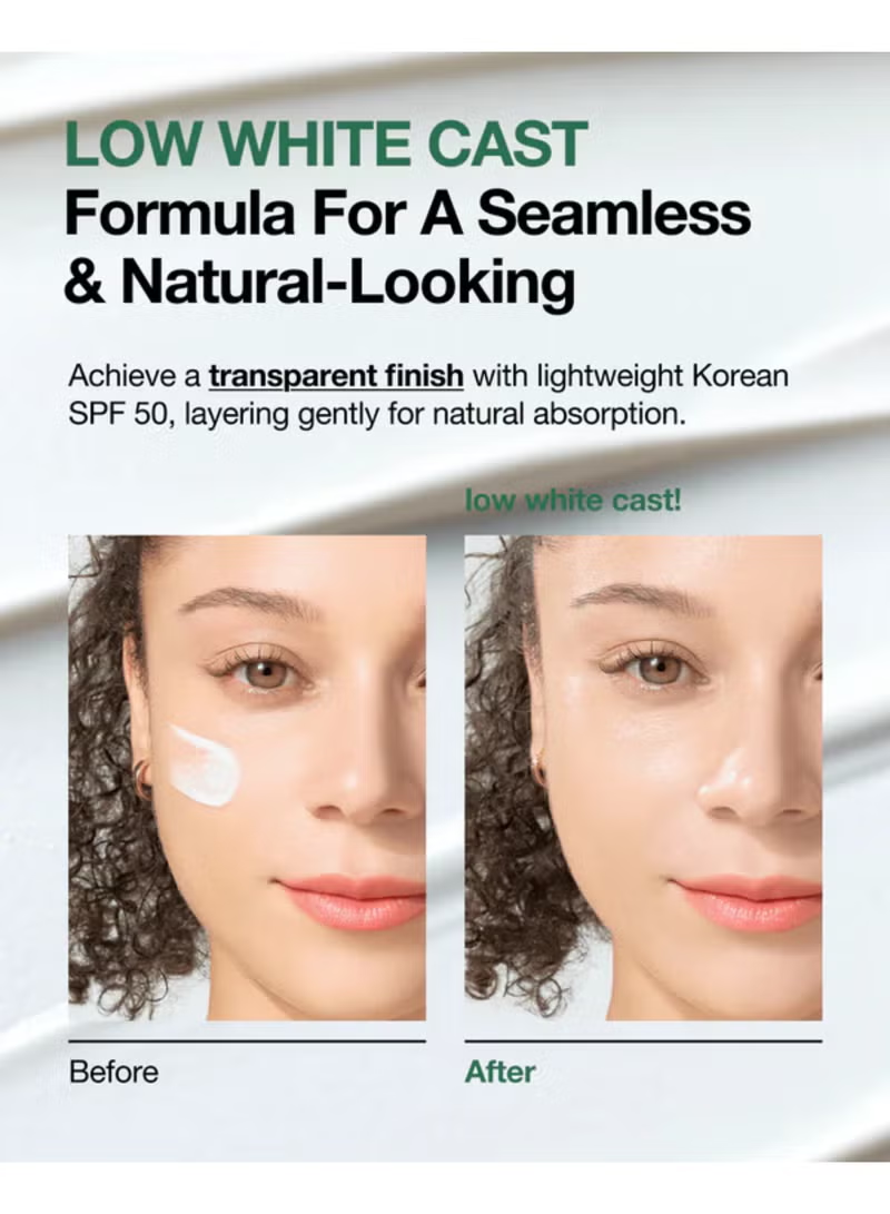 Heartleaf Silky Moisture Sunscreen SPF50+ PA++++ 50ml