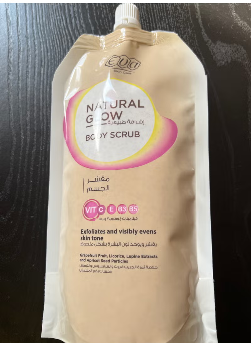 Eva Skin Care Natural Glow Body Scrub 250 GM