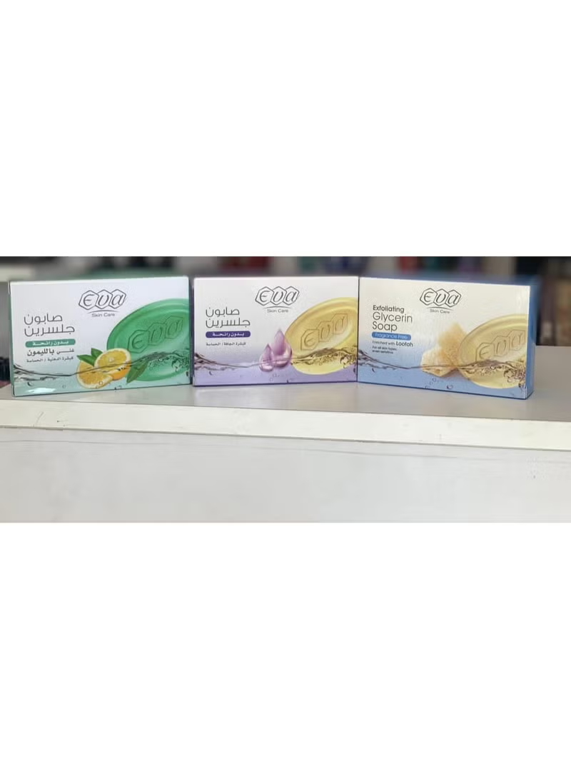 Eva Exfoliating Glycerin Soap Enriched With Loofah 120 GM