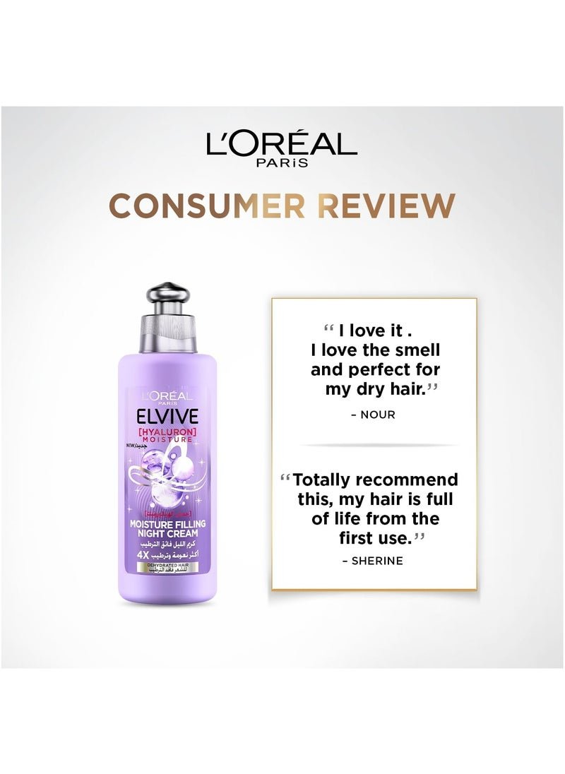 Elvive Hyaluron Moisture Filling Night Cream 200ml